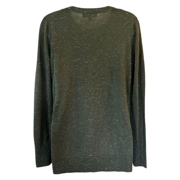 Banana Republic Green Gold Wool Blend Pullover Sweater Sz XS Classic Academia - Picture 11 of 15